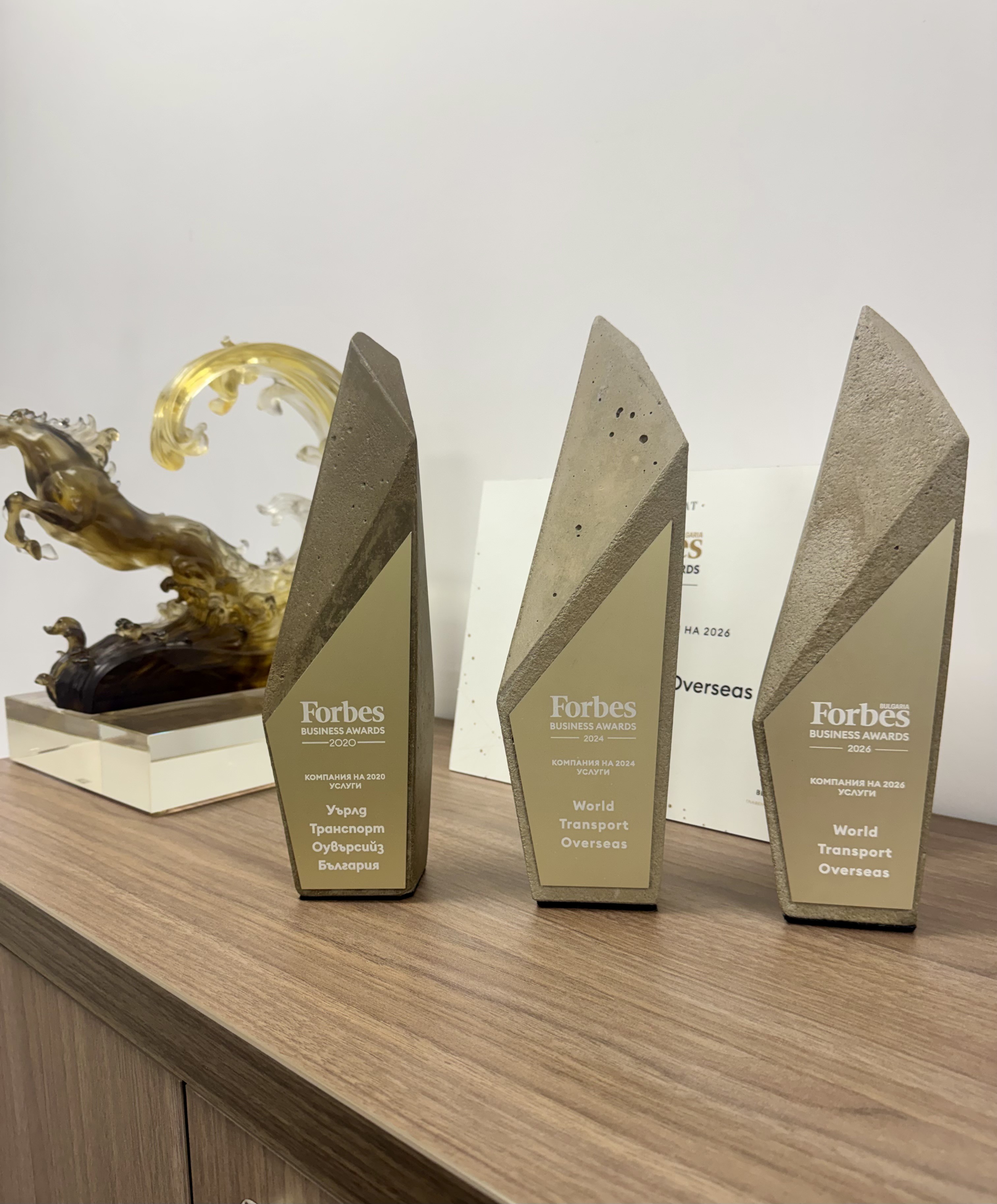 WTO celebrates double win at Forbes Business Awards 2026!